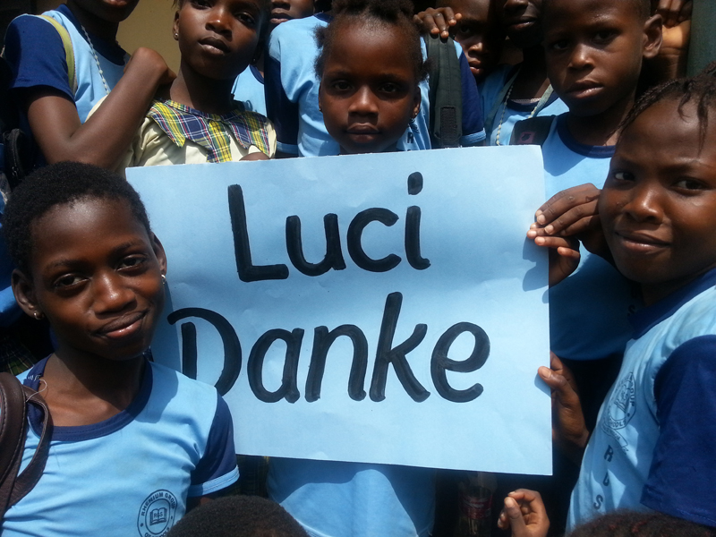 Read more about the article Danke an die Montessori Schule & Luci